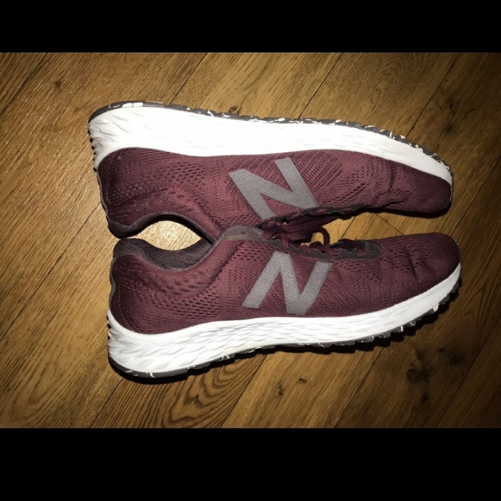 Maroon New Balance Sneakers